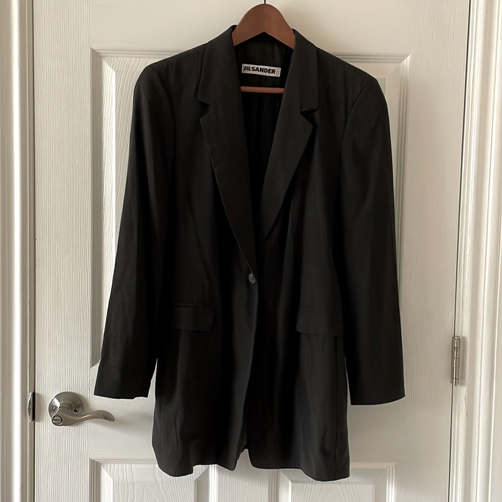 Vintage Jil Sander Black Blazer